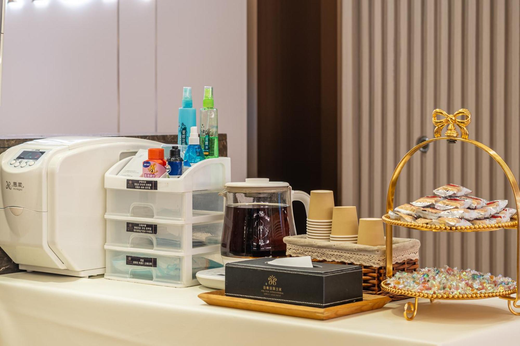 Foshan Poltton International Serviced Apartment-Canton Fair Free Shuttle Bus Exteriör bild