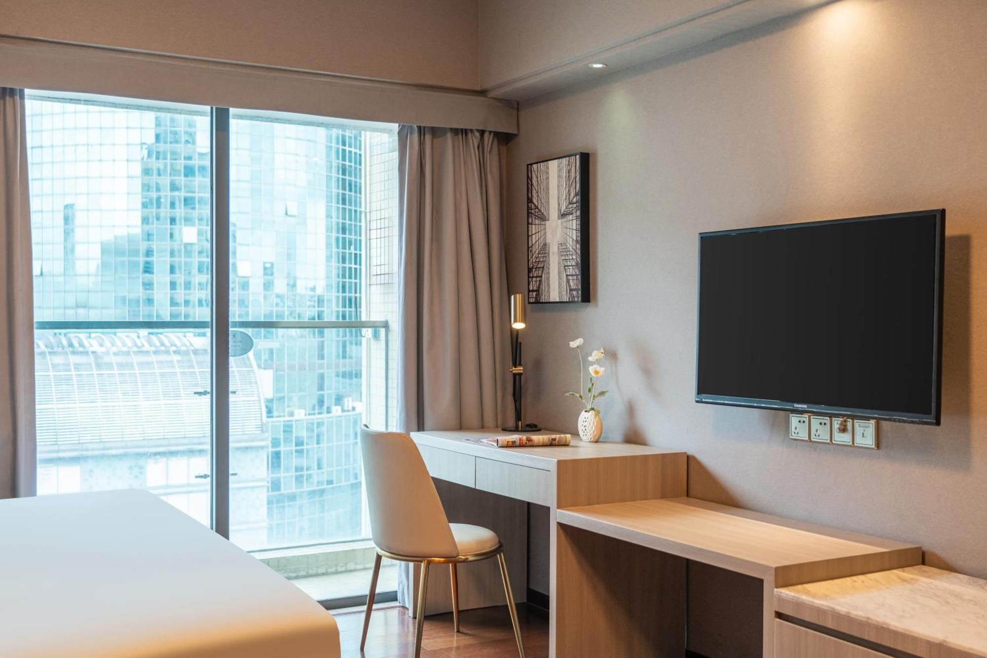 Foshan Poltton International Serviced Apartment-Canton Fair Free Shuttle Bus Exteriör bild