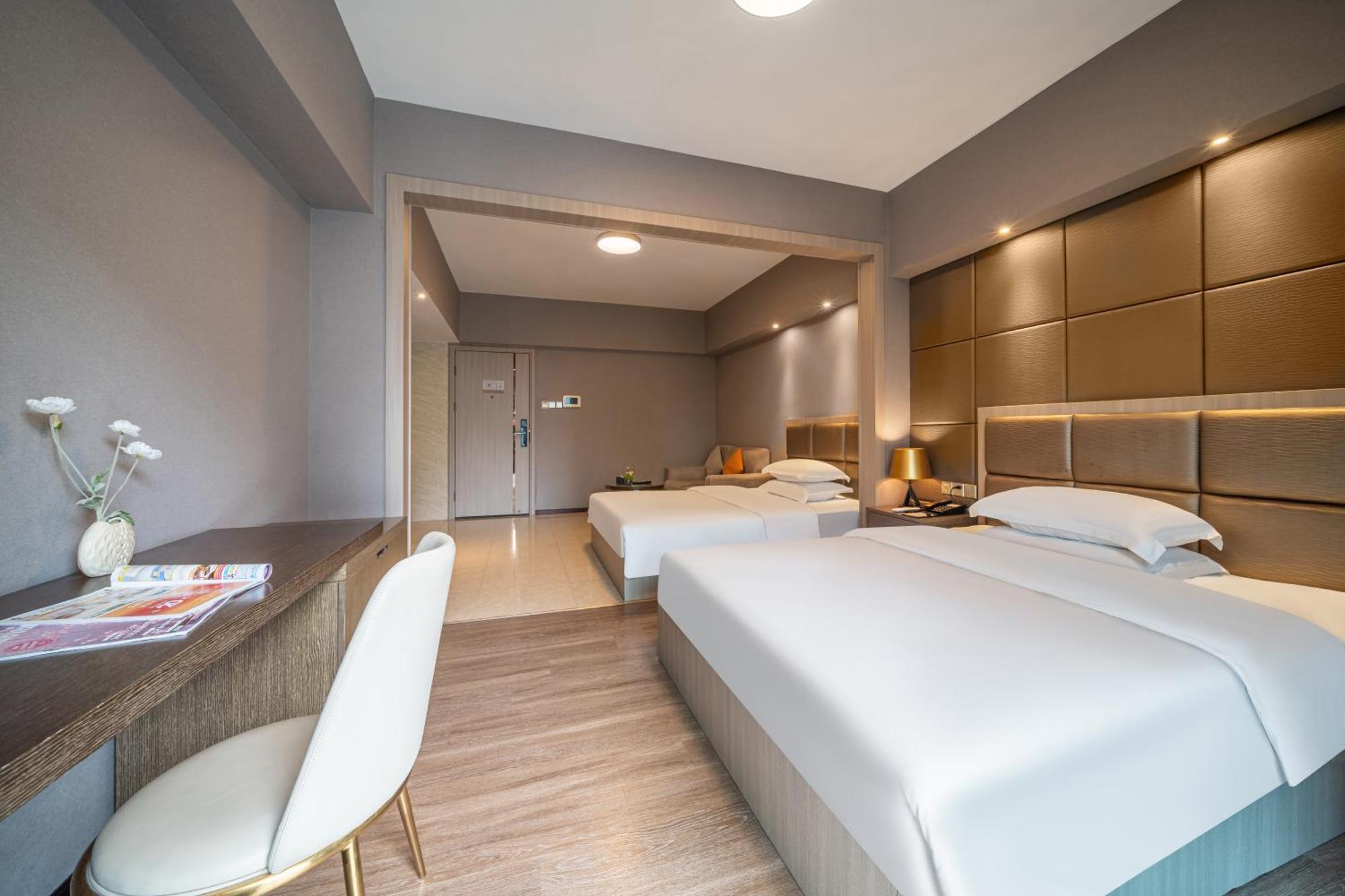 Foshan Poltton International Serviced Apartment-Canton Fair Free Shuttle Bus Exteriör bild